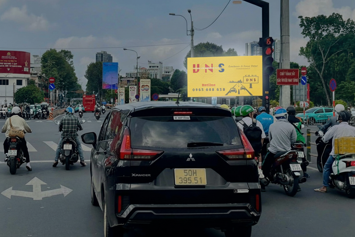 LED Công Viên 23/9 Giao lộ Hàm Nghi - Trần Hưng Đạo - Lê Lợi